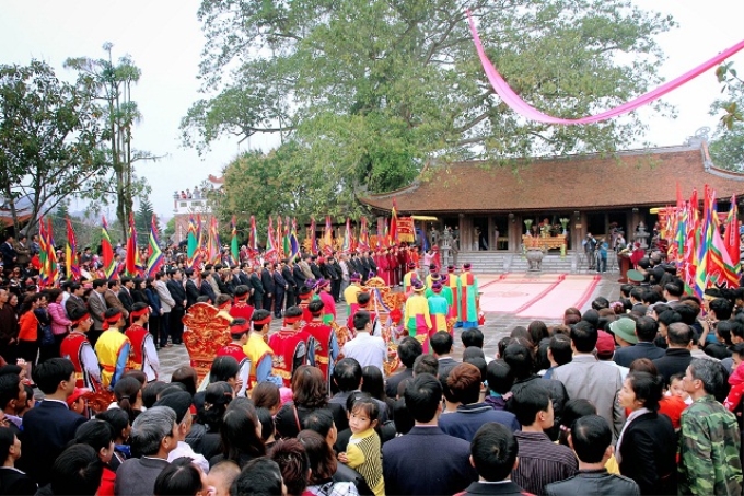 Lễ hội Tiên giáng mùng 7 tháng Giêng tại đền Tổ Mẫu Âu Cơ